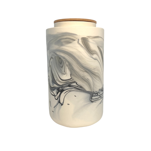 Extra Large Urn - 2.3L - Black & White