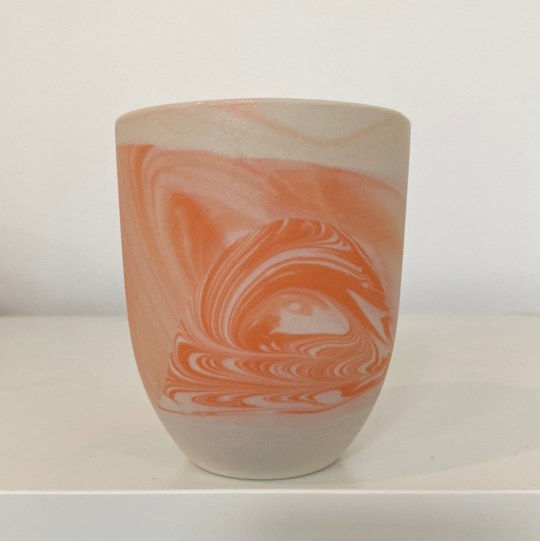 Swirl Orange Mug